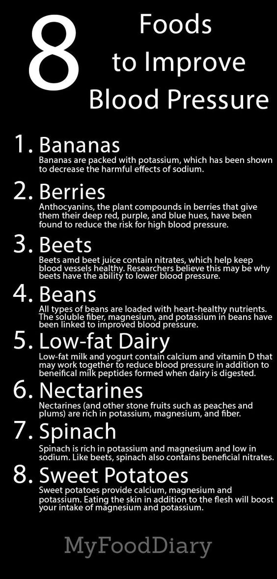 Foods To Improve Blood Pressure