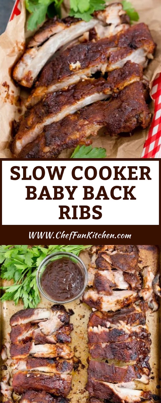 SLOW COOKER BABY BACK RIBS