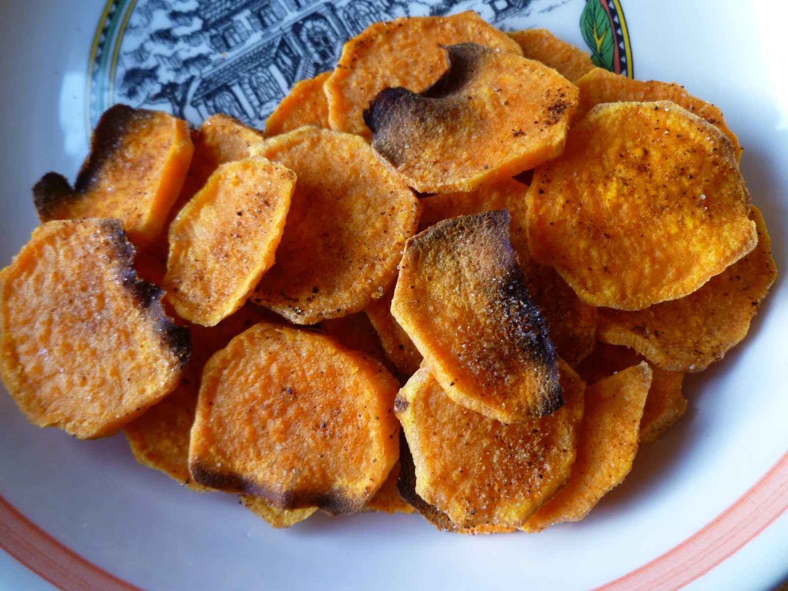 The Pastry Chef's Baking Sweet Potato Chips it's National Potato