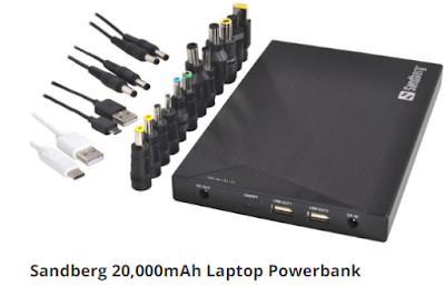 sanberg 20000 mah laptop power bank