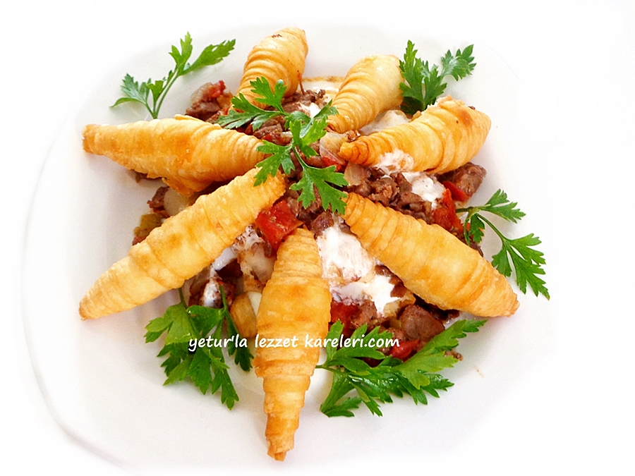 yetur�la lezzet börekli kebap kozalak mantı