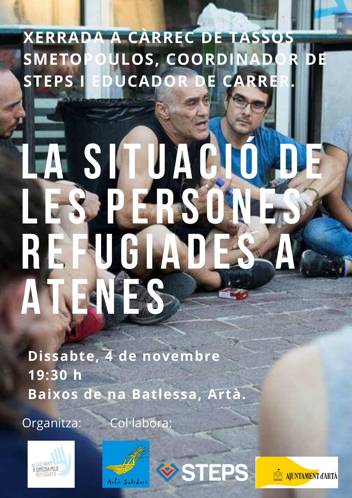 Xerrada "La situaci&oacute; de les persones refugiades a Atenes" (avui!)