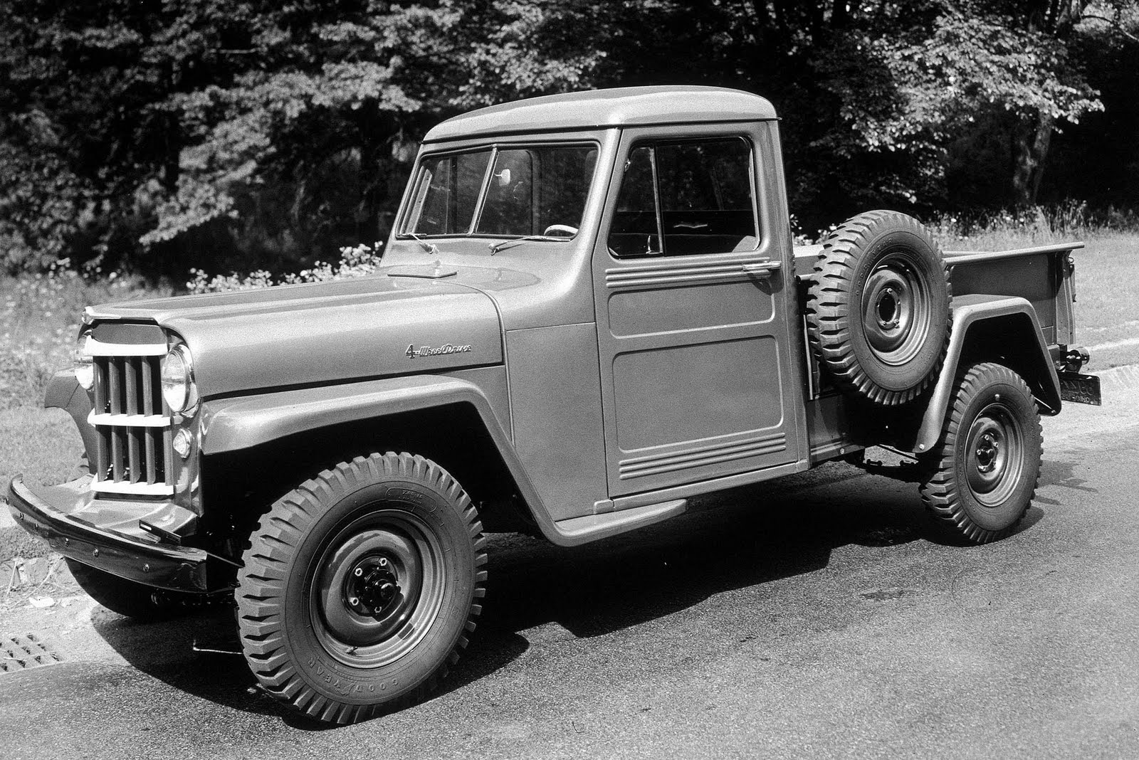 Car And Car Zone Jeep 4WD 1Ton Pickup Truck 1954 new cars, car