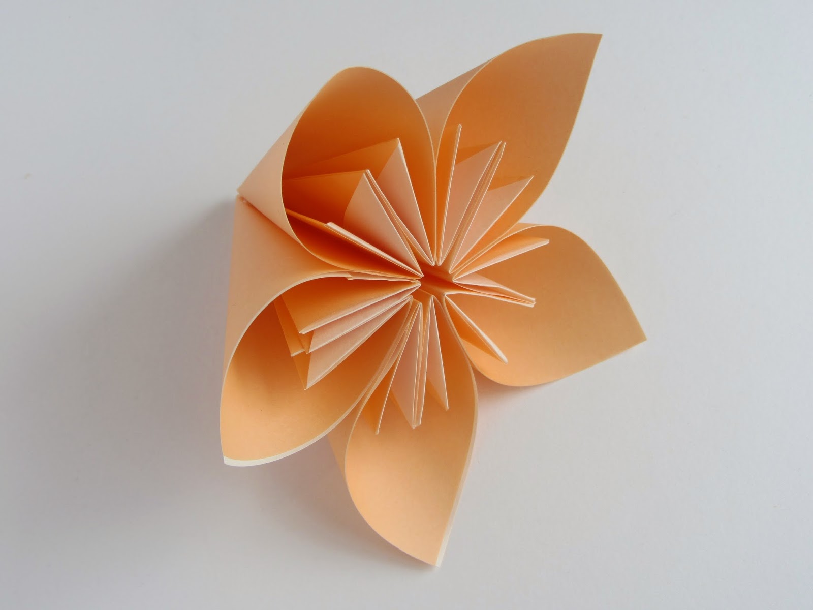 Origami Kusudama Flower Without Glue Art And Craft Kids