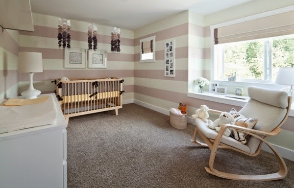 The rocking chair in white &#8211; cozy and comfortable!