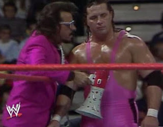 WWF / WWE ROYAL RUMBLE 1988 - JIMMY HART w/ BRET HART