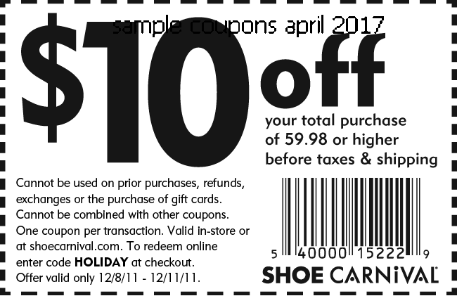 shoe station in store coupons