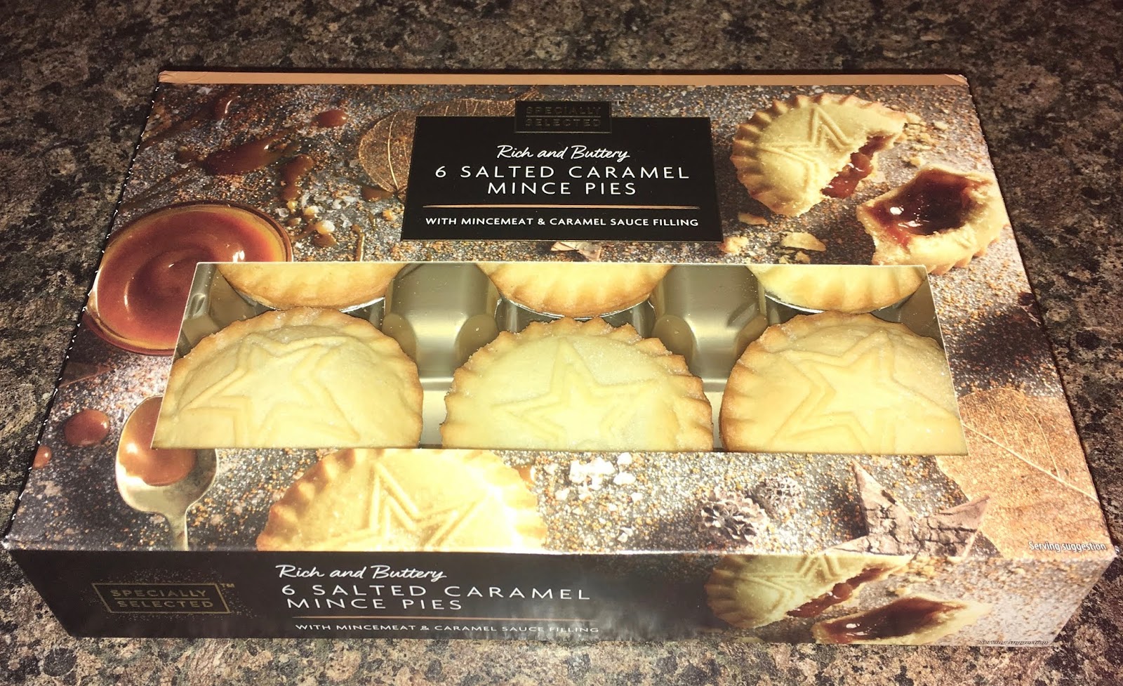FOODSTUFF FINDS Salted Caramel Mince Pies (Aldi) By cinabar