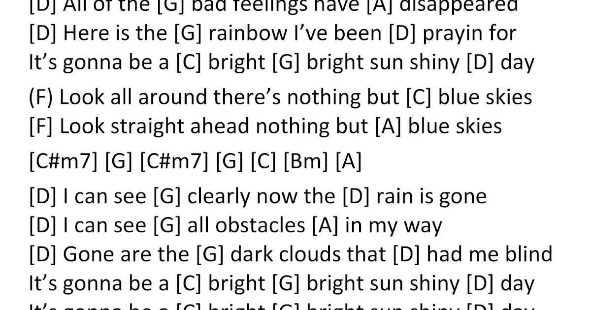 Boyne River Ukulele Group I Can See Clearly Now in D