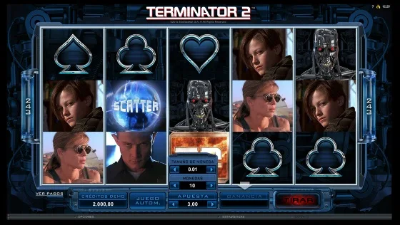 Tragaperras Terminator 2