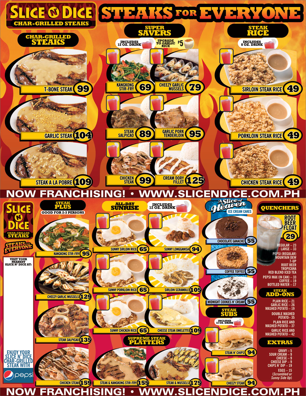 Meet the Xplorers Slice N' Dice CharGrilled Steaks