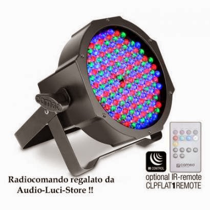 Proiettore LED 24W RGBW Per Discoteca – DMX512, Controllo Vocale E Telecomando Per Feste