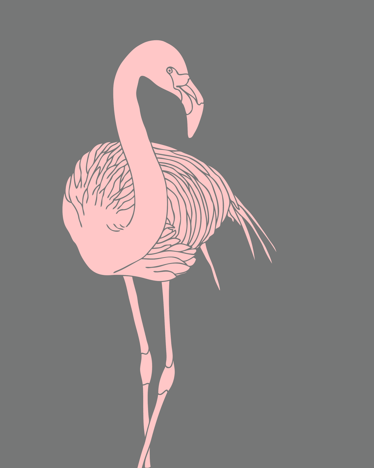 FREE Flamingo Printables Cute Fun And Cheerful 