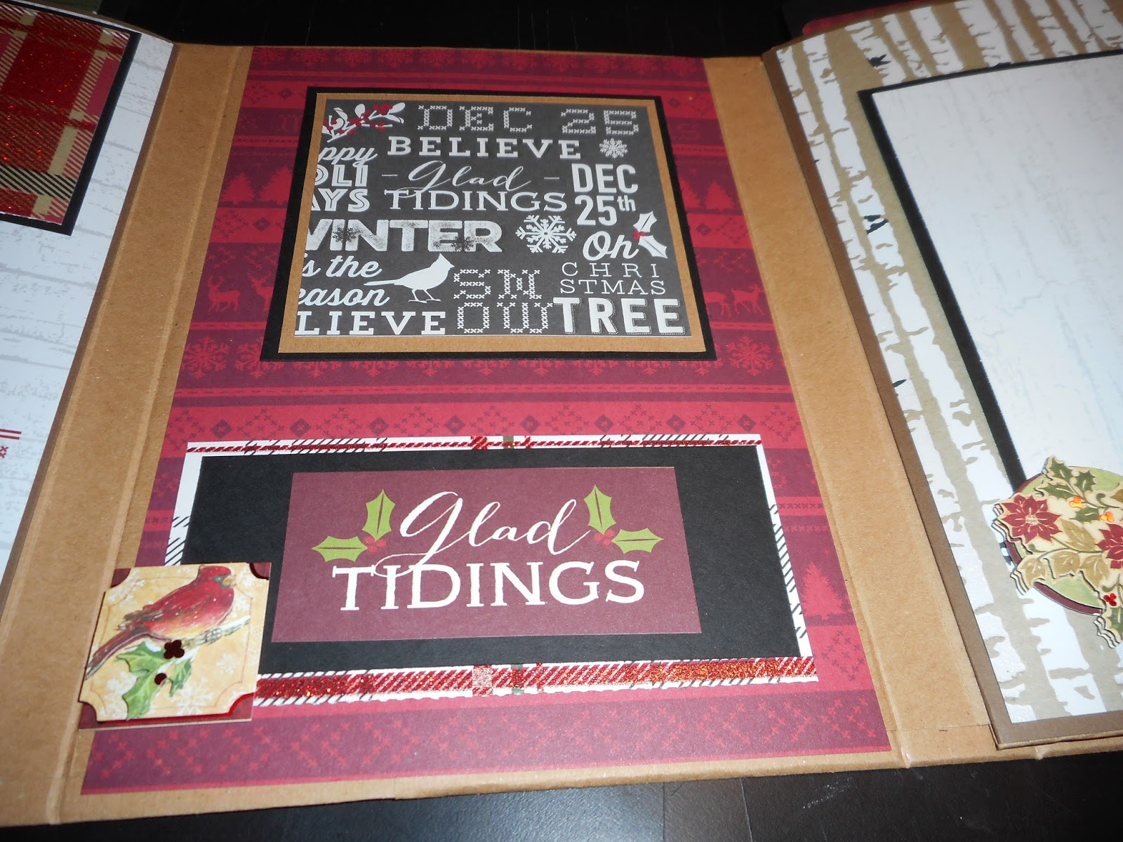 Lorie's Stamping Place TriFold Folio Christmas Mini