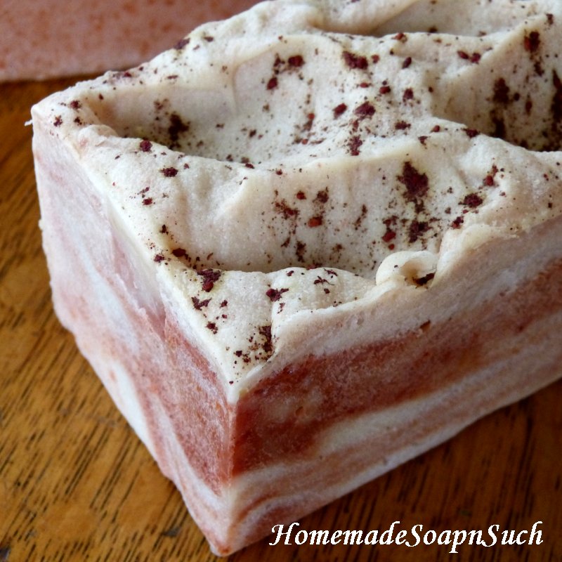 Cranberry Morning Soap, Homemade, Natural, Vegan, Soap Logs