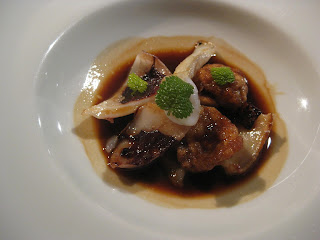 San Sebastian - Mugaritz - squid with lemon