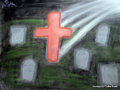 Holy Week on the Virtual Refrigerator - share your art posts on our Virtual Refrigerator - an art link-up hosted by Homeschool Coffee Break @ kympossibleblog.blogspot.com