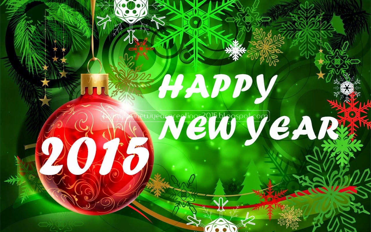 Gambar Kartu Selamat Tahun Baru 2015 Ucapan Indah Happy New Year