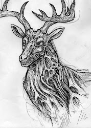 zombie elk drawings sketches illustration seth fyffe pm posted