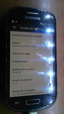 Android 7 S3 mini