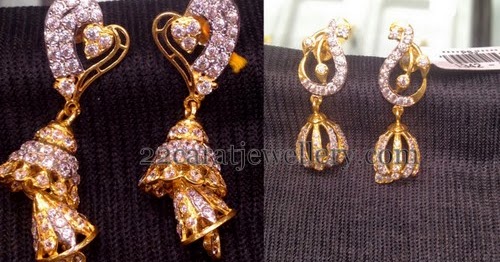 Dangles ladies gold earrings at best price in Fazilka | ID: 2851965473833