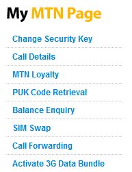 how to use mtn security number