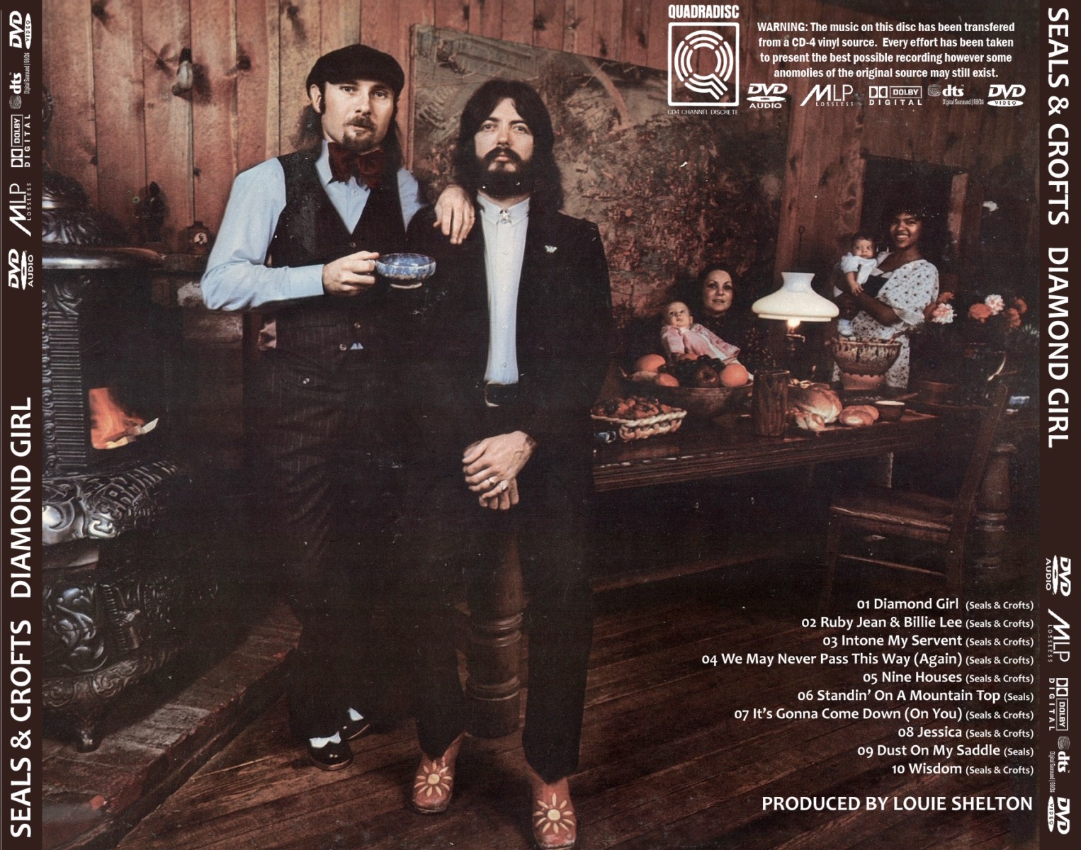 lampu mercury Seals & Crofts Complete (3DVDAUDIO)