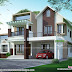 310 sq-yd Contemporary house mix sloping roof