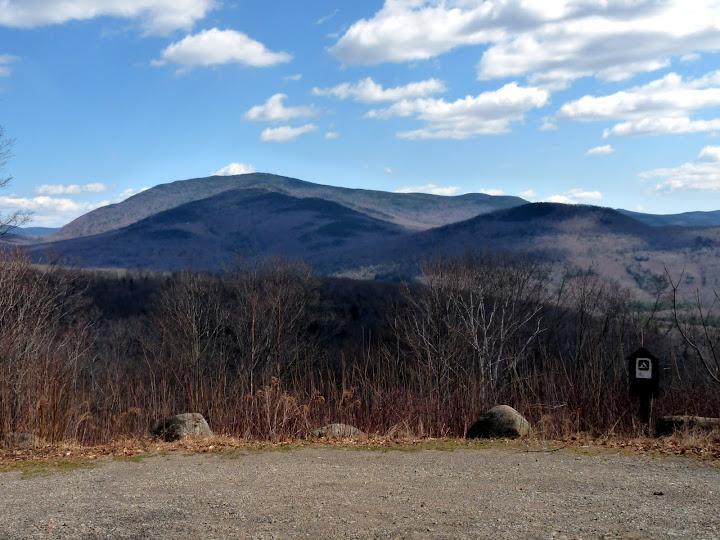 Hiking in New Hampshire and Switzerland Uphill Road Walking in the