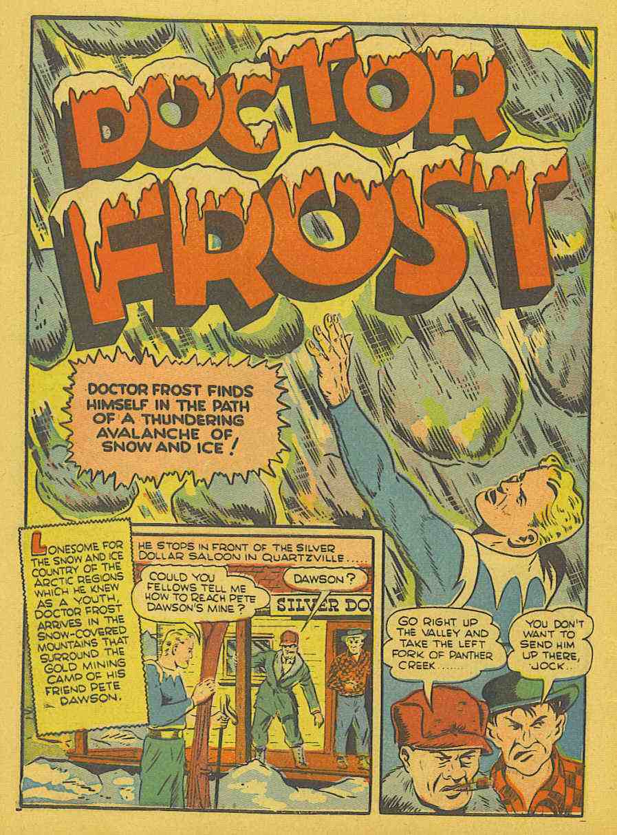 Doctor Froot Four-Color Shadows: Doctor Frost-Ben Thompson-1941