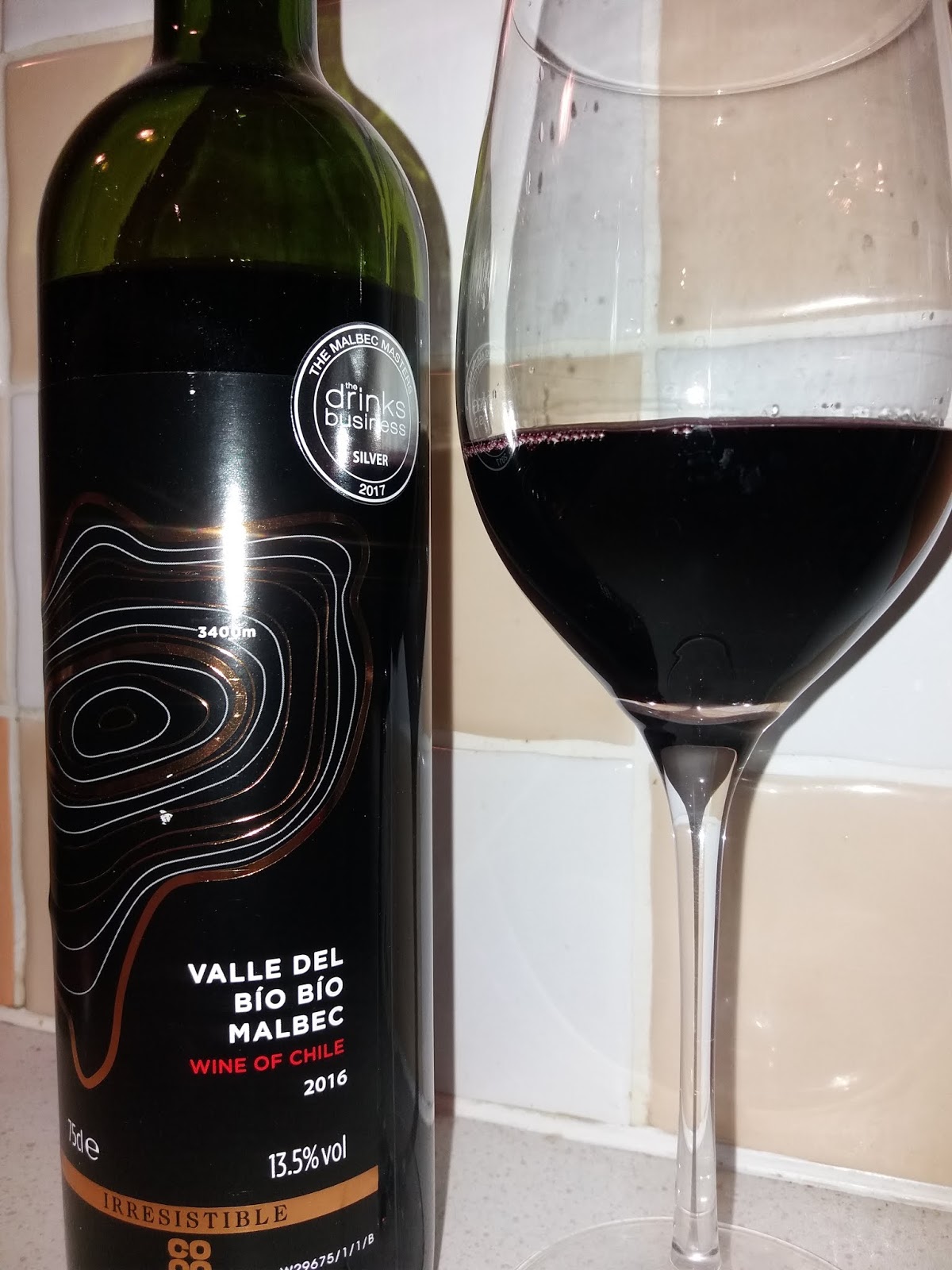 The Cambridge Wine Blogger Irresistible Bio Bio Malbec 2016, The Coop