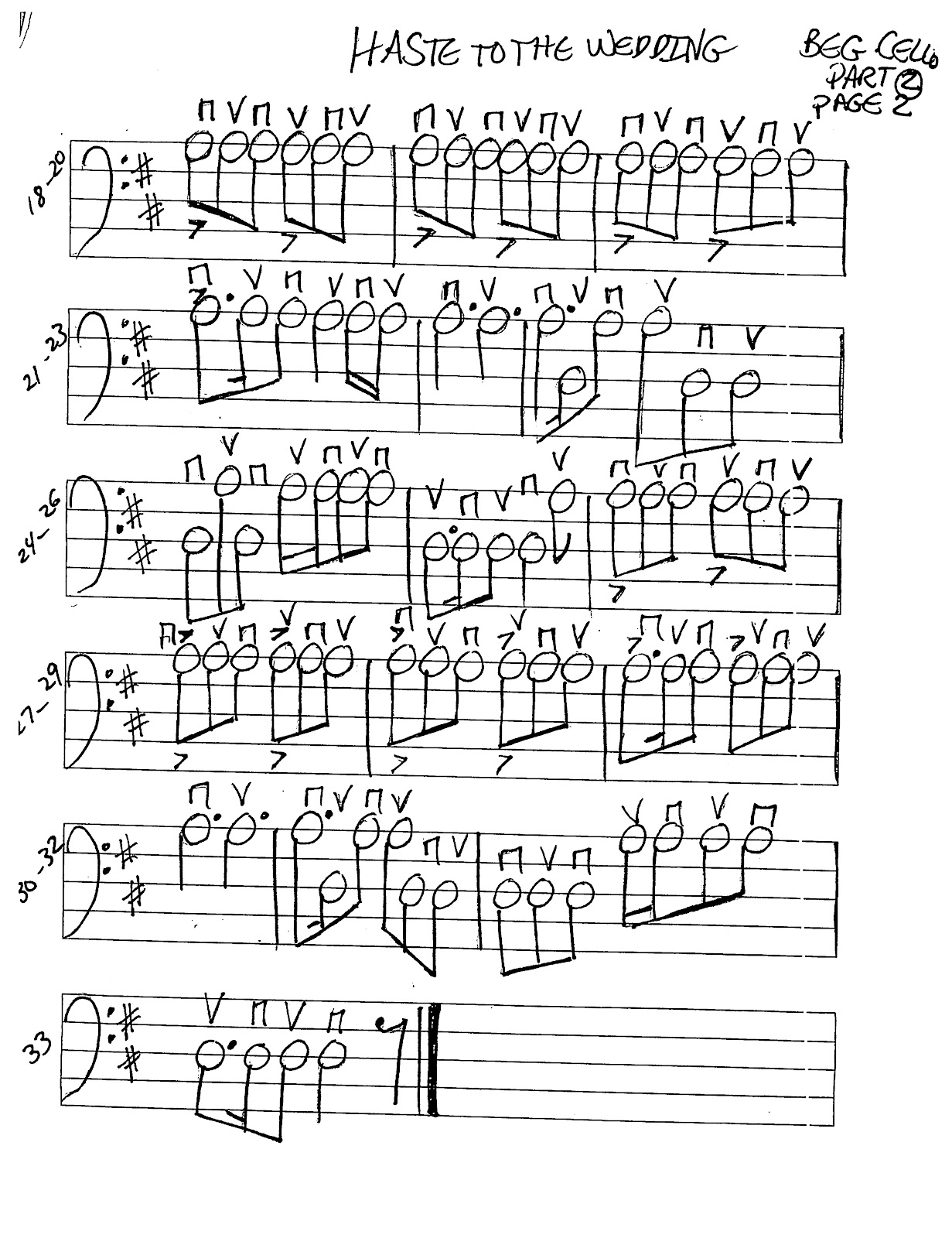 Miss Jacobson's Music: HASTE TO THE WEDDING MUSIC WORKSHEETS