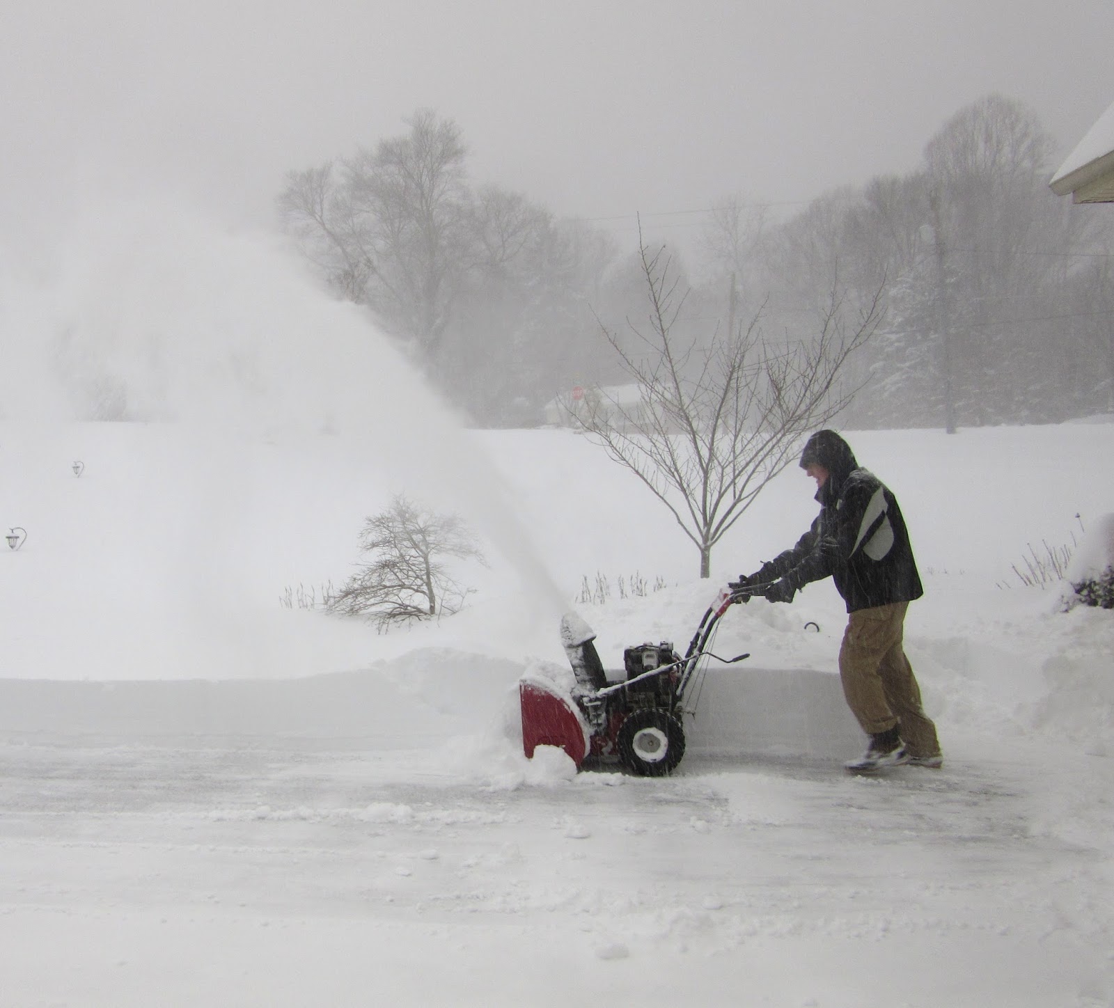 Whistling Prairie: Plowing Through the Snow