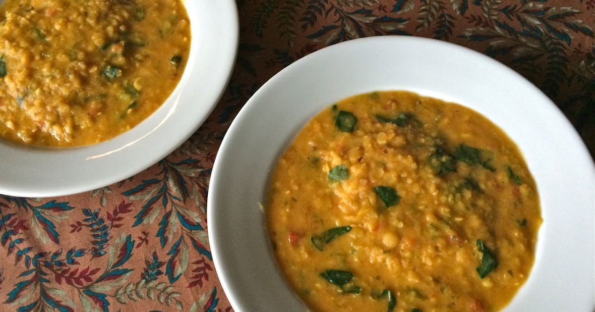 Delectably Mine: Chana Dal Lentil Soup
