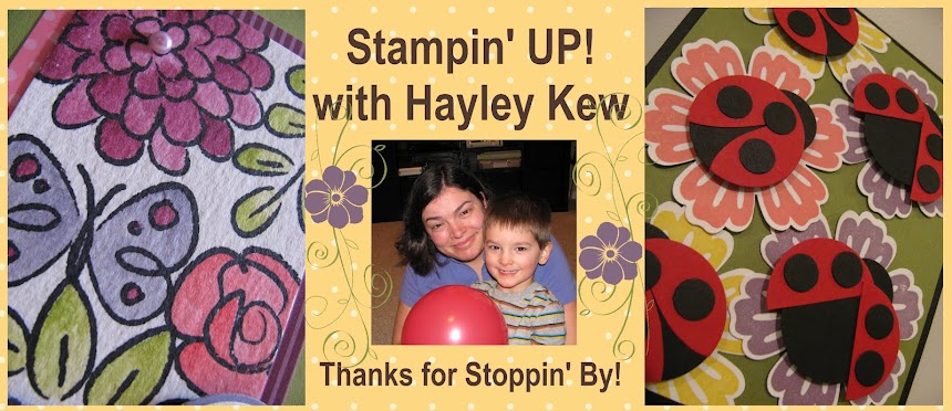 Stampin' UP! with Hayley Kew