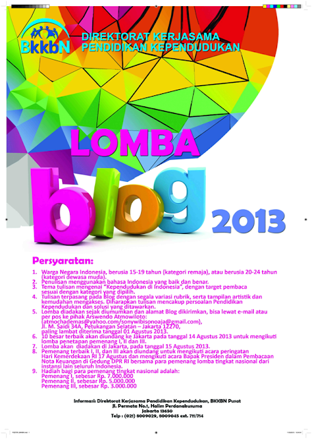 lomba blog 2013