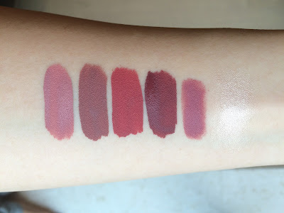 Colourpop Cosmetics - Ultra Matte Lips, Lippie Pencil and Highlighter - swatches
