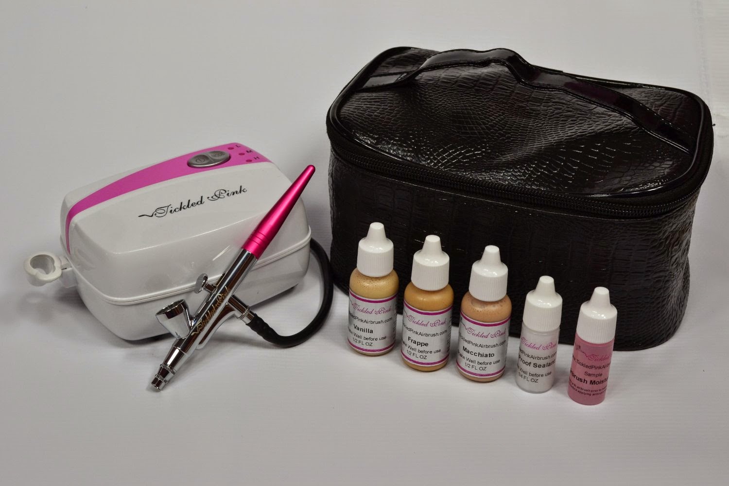 Tickled Pink Airbrush Makeup Kit with AloeBased Foundations MAKEUP
