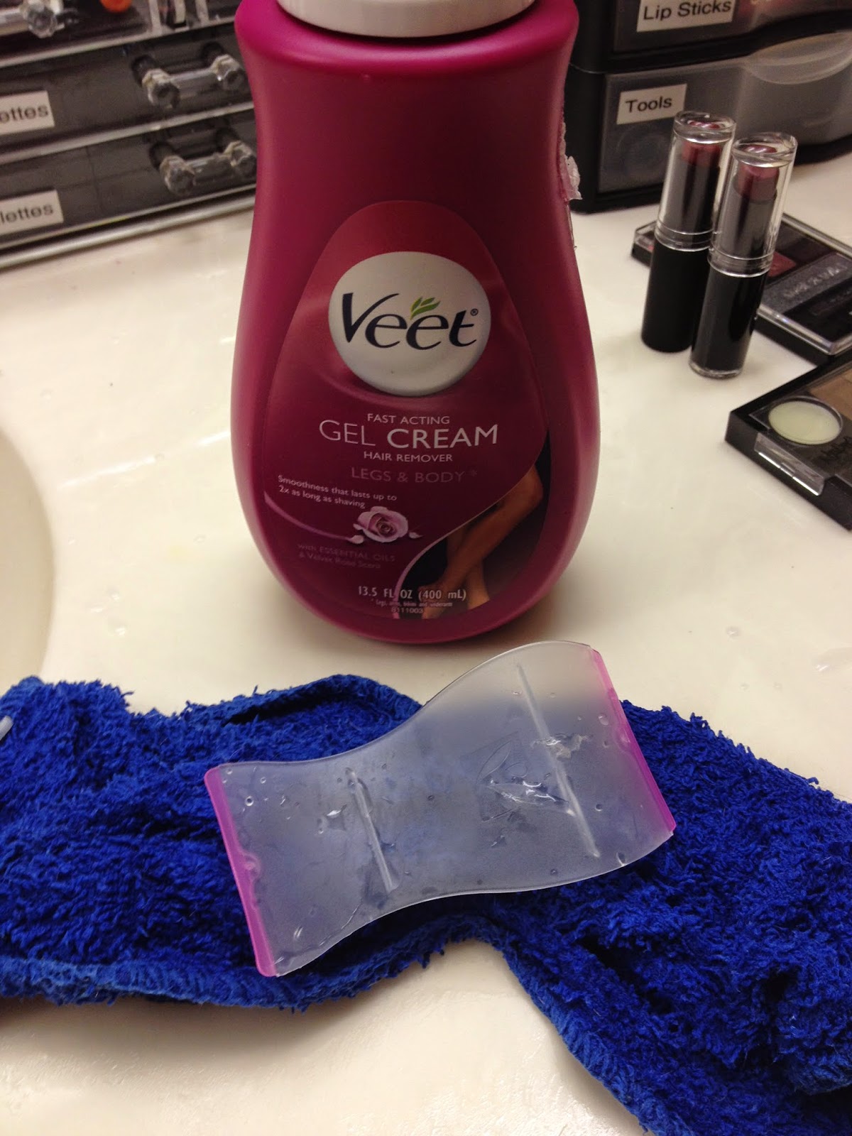 Veet Hair Removal Gel Cream Review RixiePixie