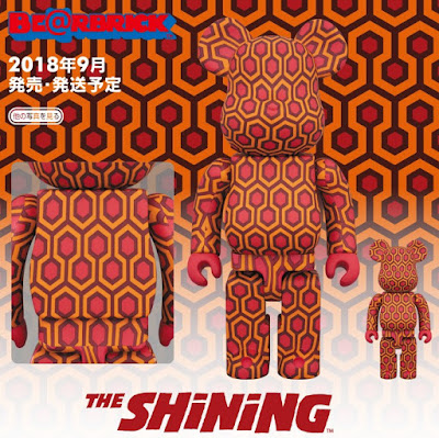 The Shining Overlook Hotel Carpet Be@rbrick Vinyl Figures by Medicom Toy