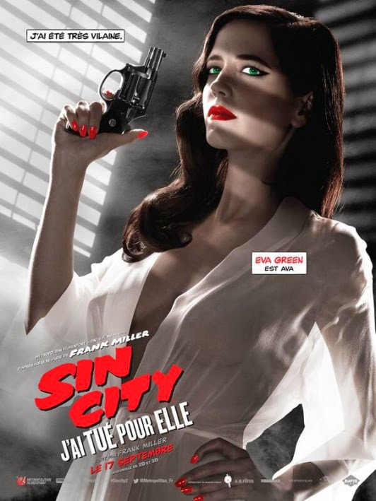 L'affiche de Sin City 2 censurée à son tour en France ! Big blog, notes cinéphiles et