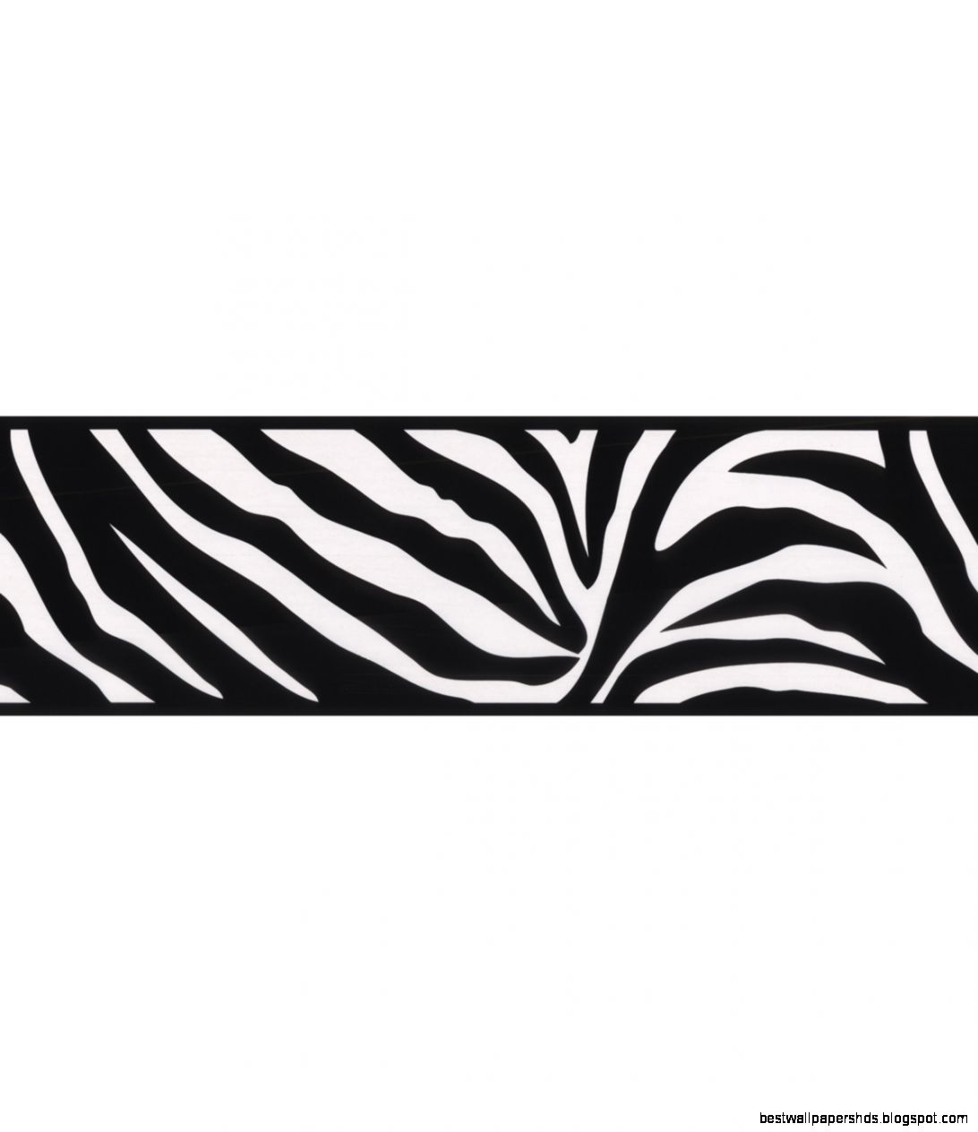 Zebra Crossing Black Zebra Wallpaper Border  Jo Ann
