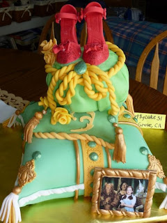 emerald ball cake by pretty cake