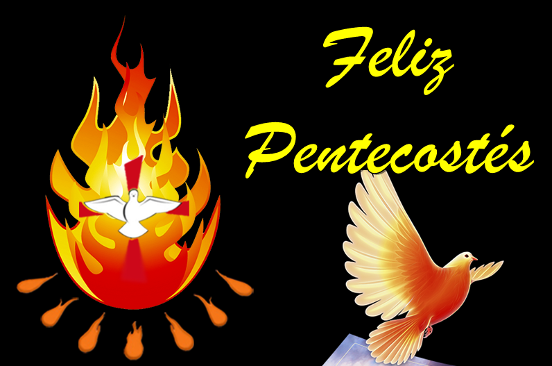 ® Colección de Gifs ® IMÁGENES DE FELIZ PENTECOSTÉS