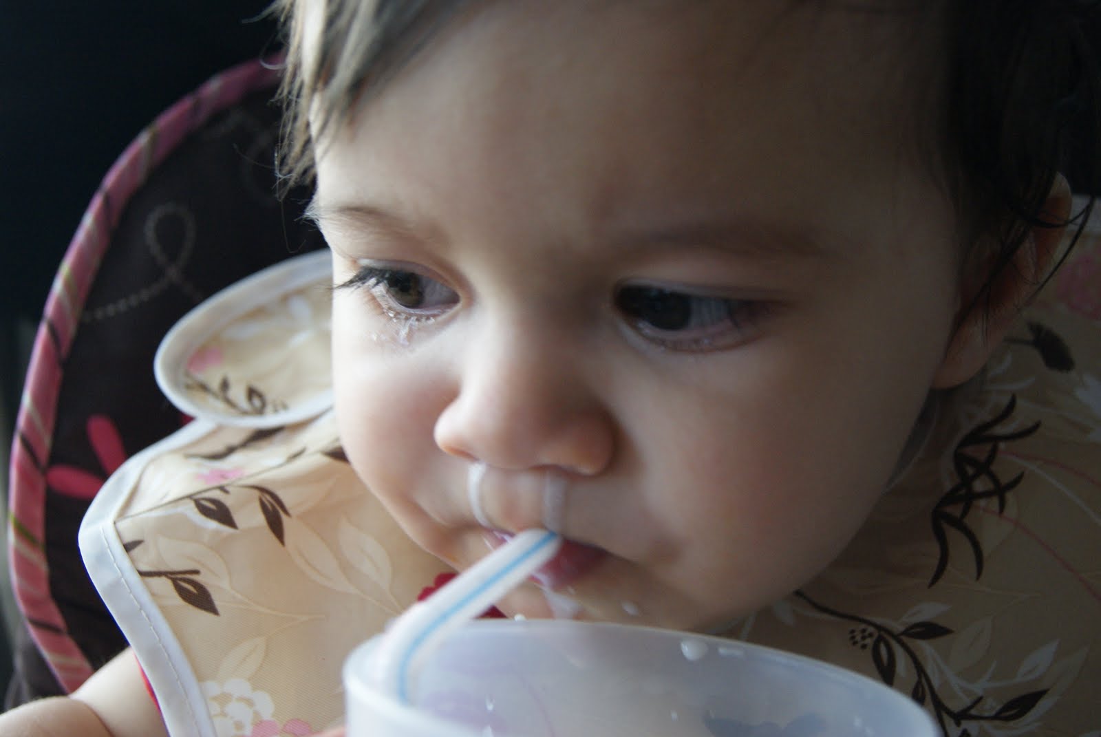 Wishful Thinking Milk coming out from her nose??