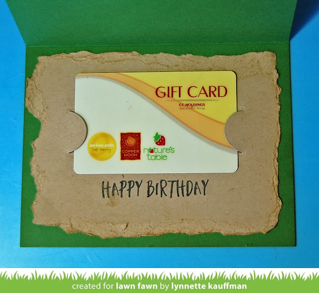 Lawn Fawn Simple Gift Card Slots  ̹ ˻