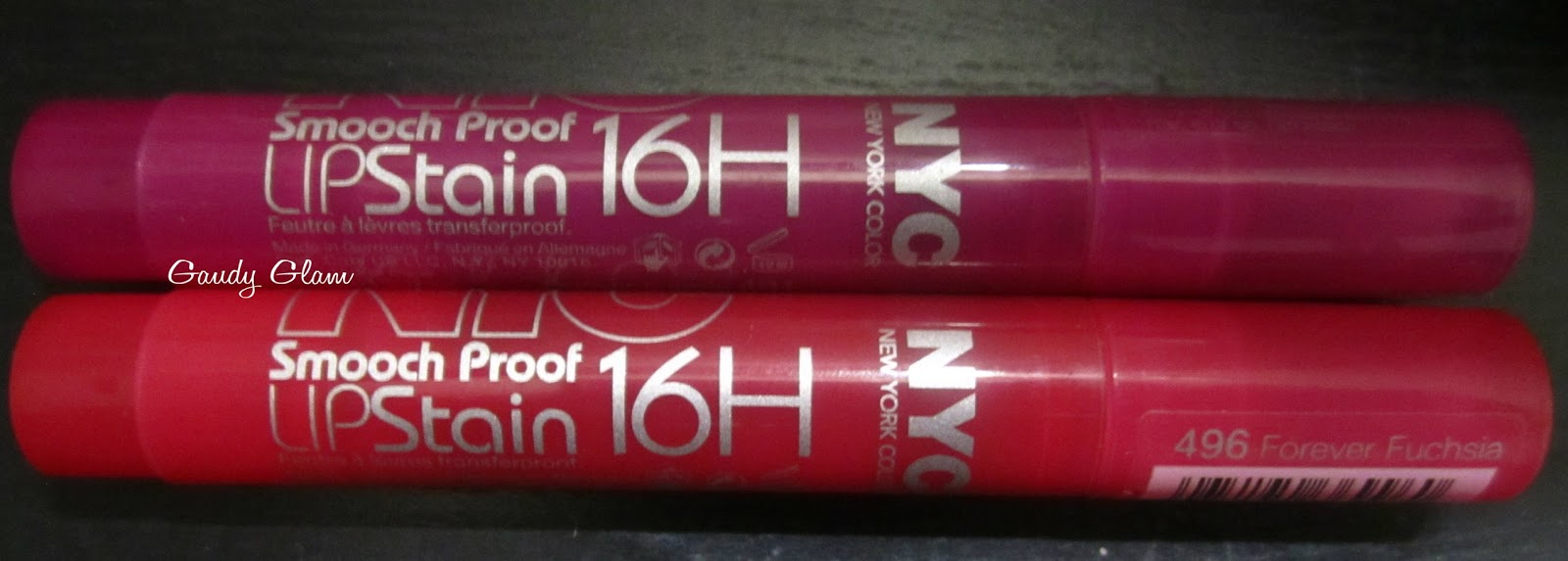 Gaudy Glam NYC Smooch Proof 16HR Lip Stain