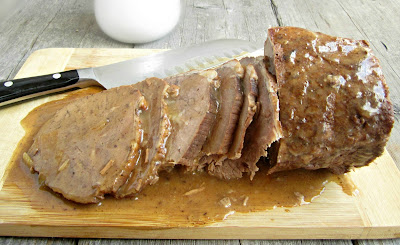 Old Fashioned Pot Roast with Onion Gravy