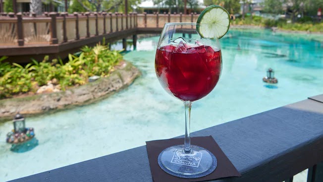 Restaurante mexicano Frontera Cocina em Disney Springs Orlando: Sangria do Frontera Cocina Restaurante mexicano Frontera Cocina em Disney Springs Orlando: Sangria do Frontera Cocina