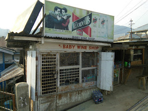 Liquor Shop in Hapoli village in Ziro Valley.